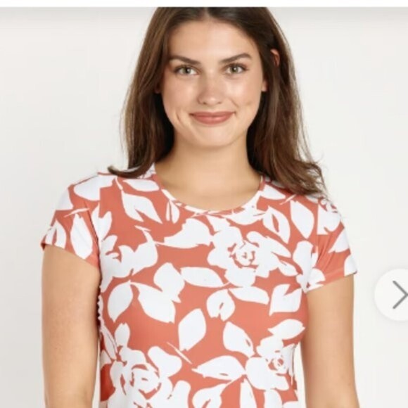 NWT Calypsa by MODLI womens ANNA swim tunic short sleeves SIZE XS - Picture 4 of 4